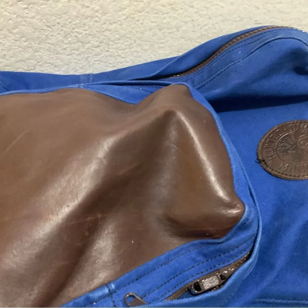 Duluth BackPack Genuine Canvas & Leather large  made in USA